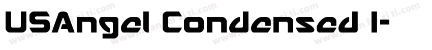 USAngel Condensed I字体转换